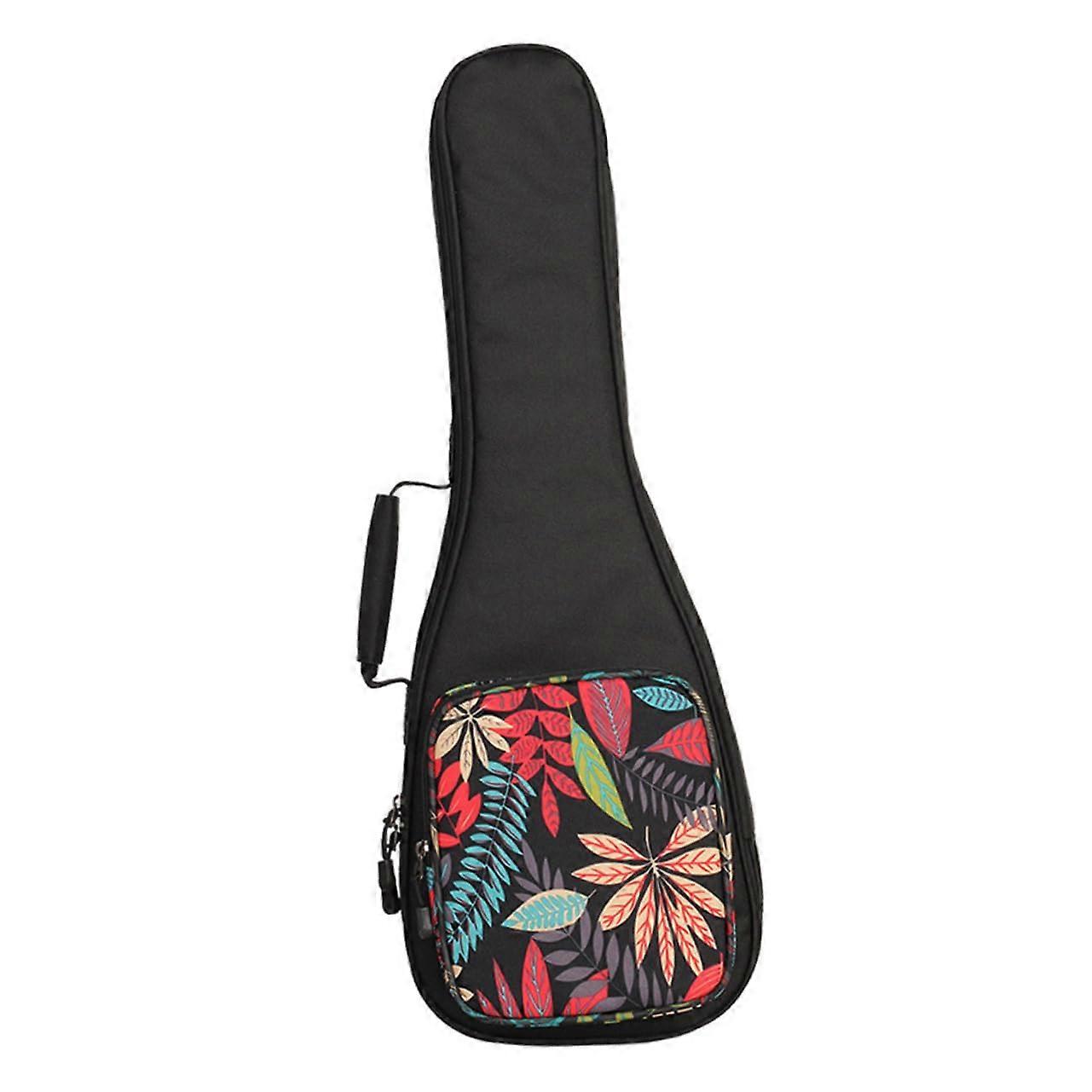 Ukulele Case for 23 Inch Concert with Thick Padding, Double Straps and Accessory Pocket