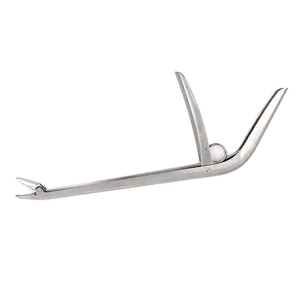 Stainless Steel Fishing Hook Remover Tool with Ergonomic Spring Handle for Quick Hook Removal Ref: 8962