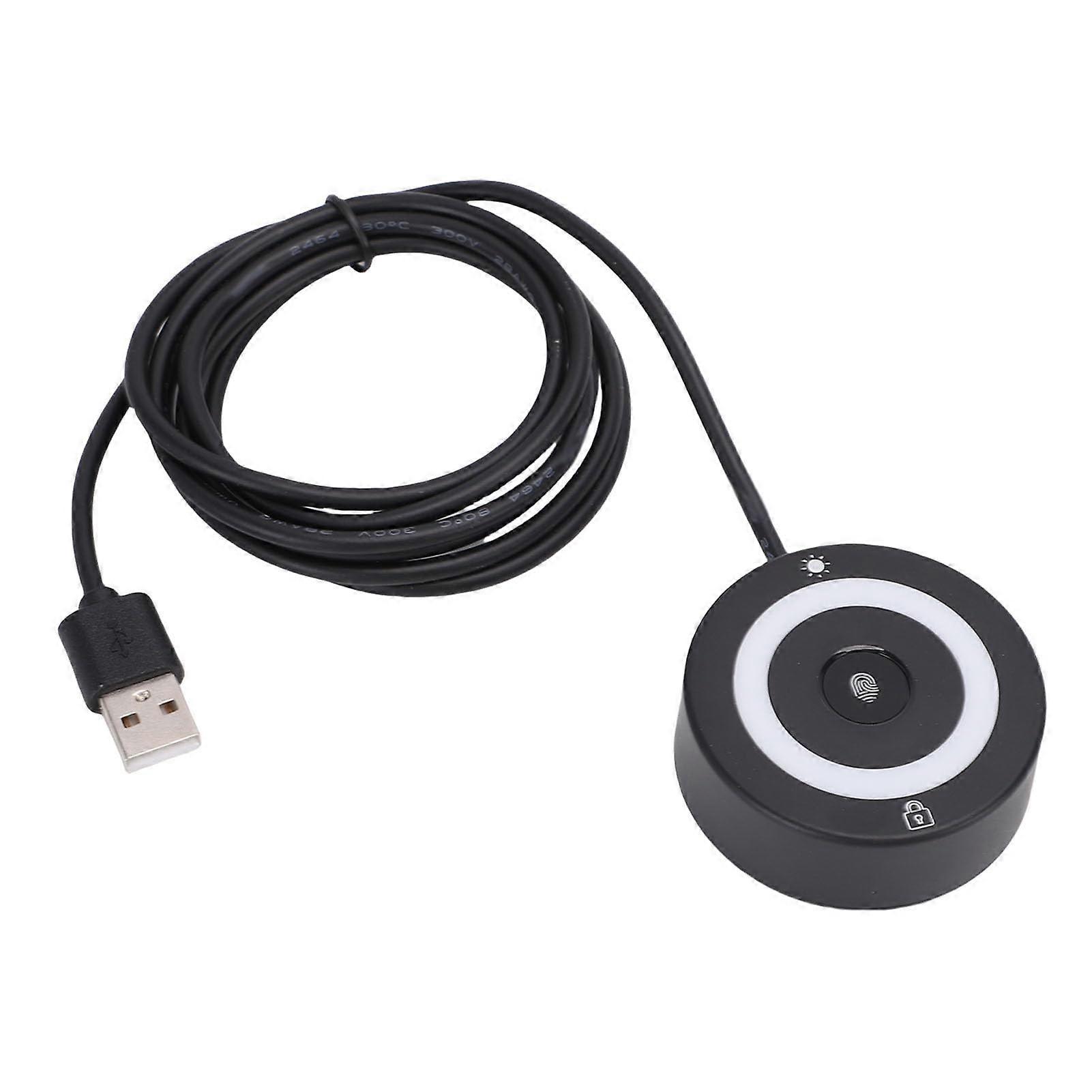 USB Fingerprint Reader with 360° Recognition for Windows Hello OneTouch MultiUser Login