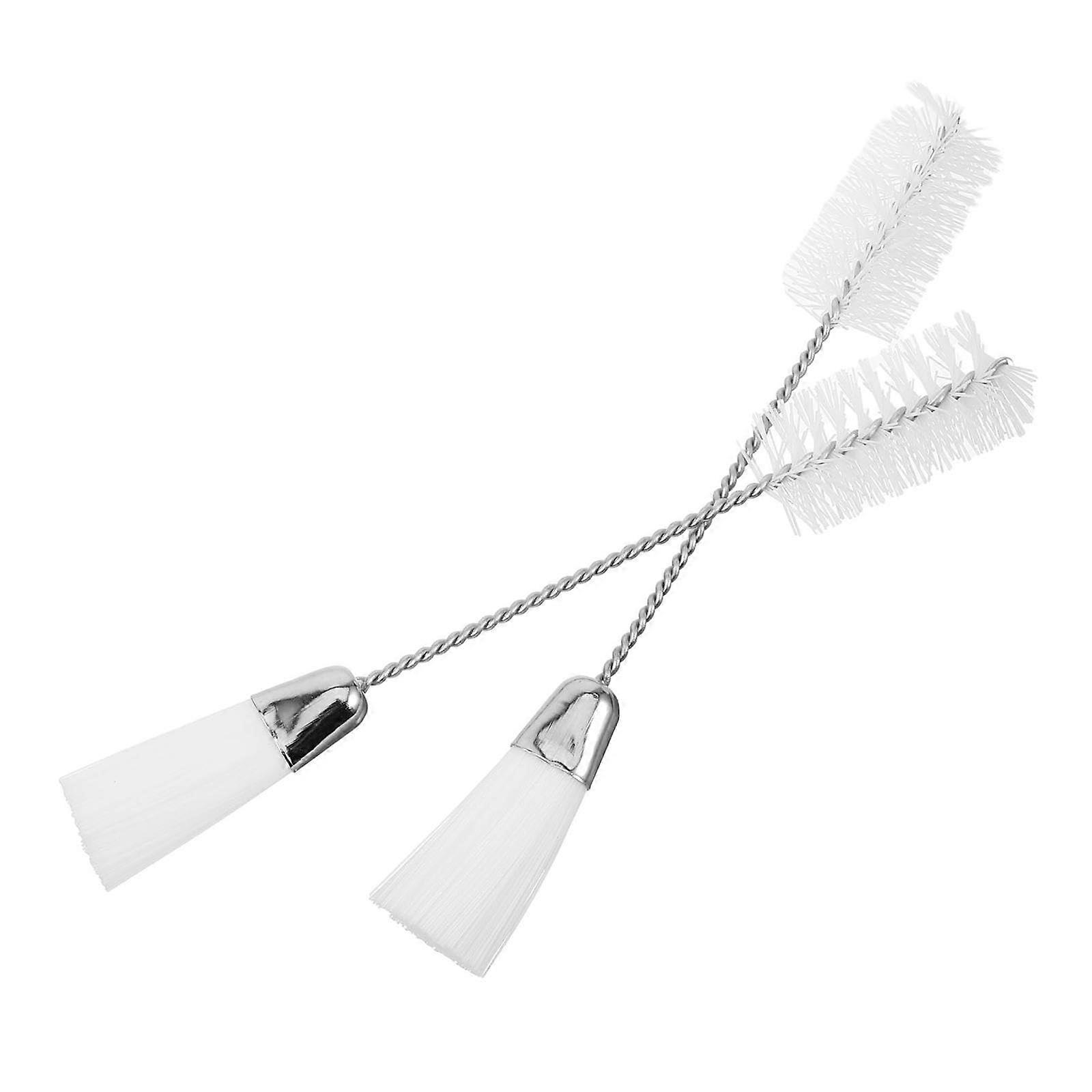 2Pcs Double Ended Sewing Machine Cleaning Brush Set for Dust Removal and Electronics