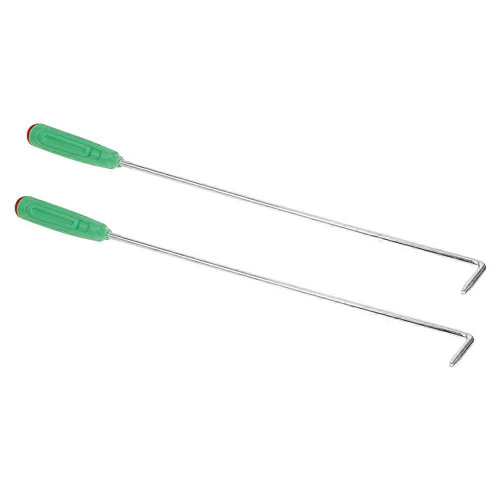 Indoor Fire Poker Fireplace Fire Pit Tool 2Pcs for