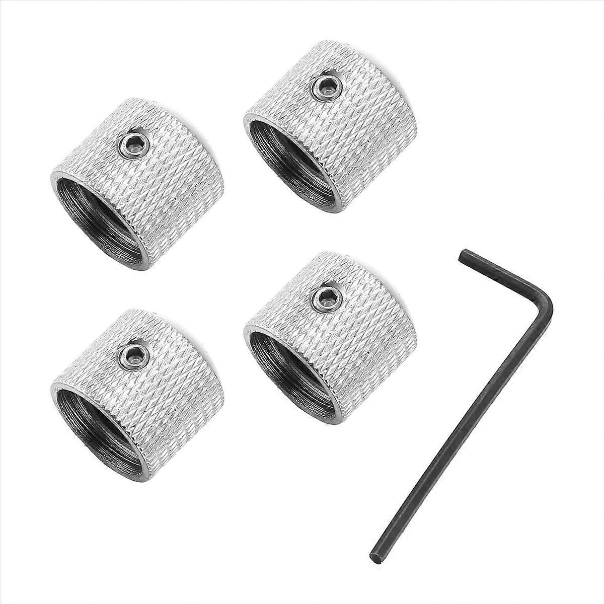 Metal Volume Tone Dome Tone Guitar Speed Control Knobs with Screws