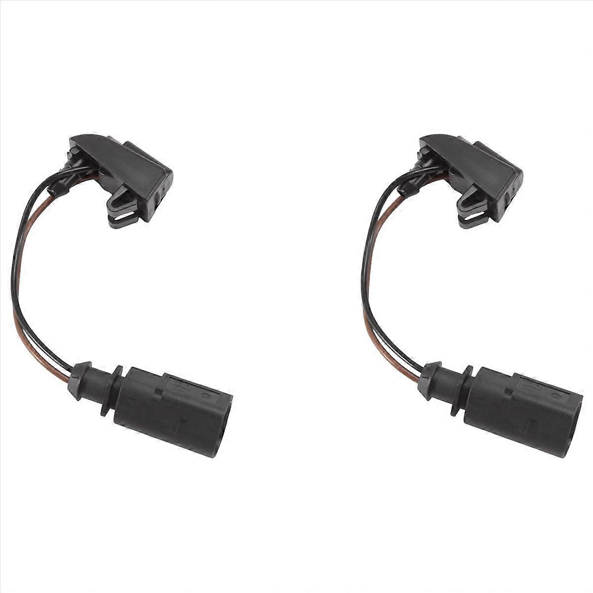 2X Windshield Windscreen Washer Nozzle 1Z0955986 for 2004-2015 Heated