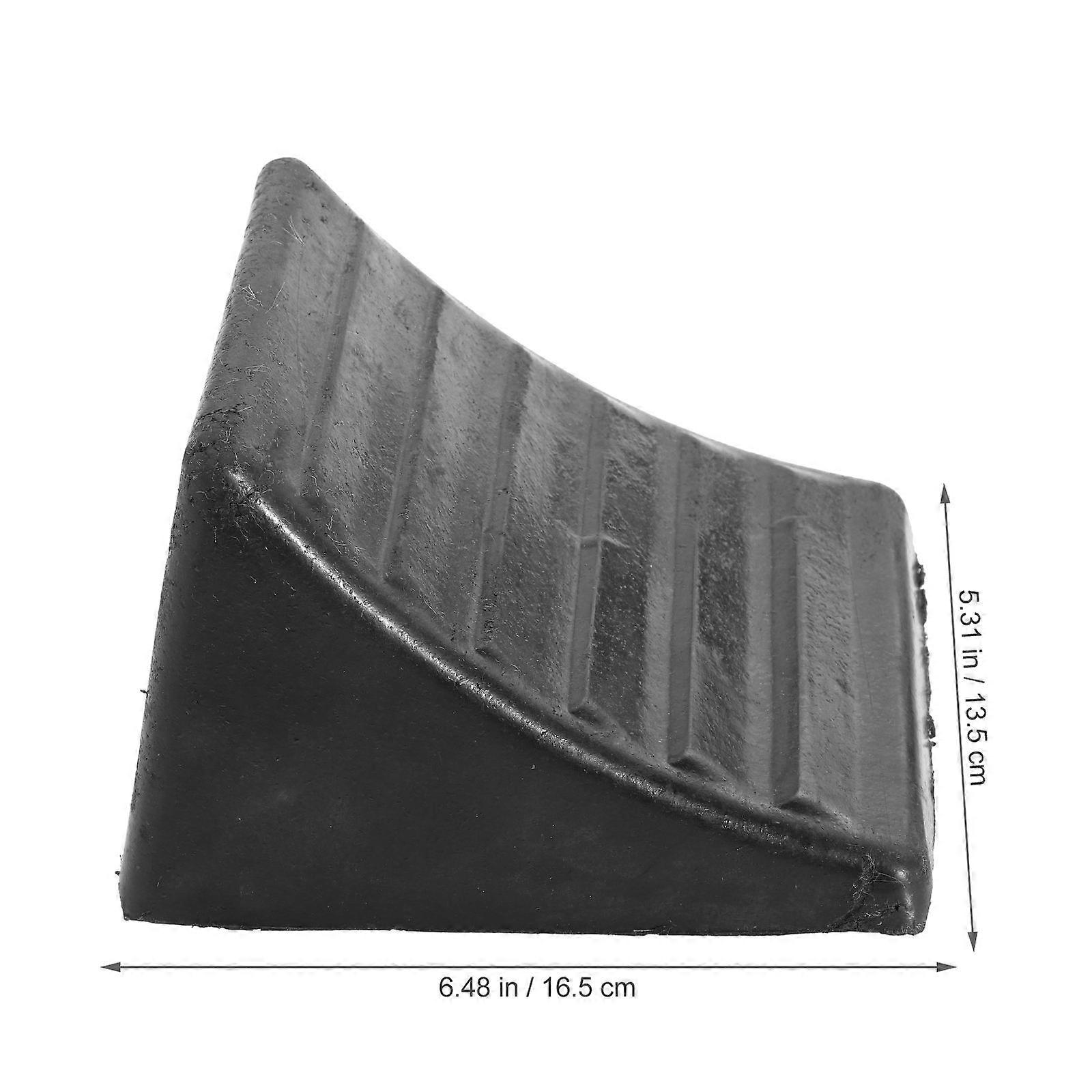 Rubber Tyre Slipping Stopper Practical Wheel Alignment Block 1Pcs