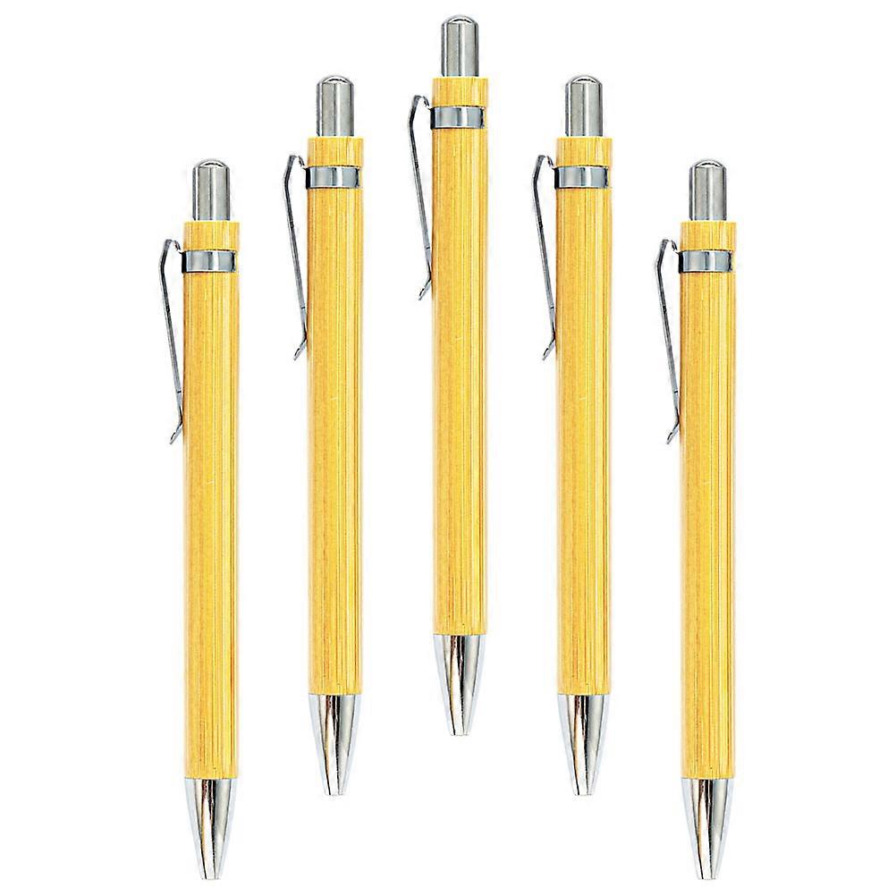 Ballpoint Pens Bamboo Material for Writing 20Pcs Multi Color Pack