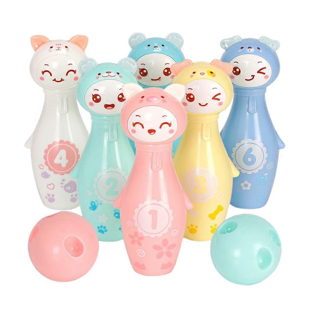 Bowling Toy for Toddler Educational Bowling Set 8Pcs