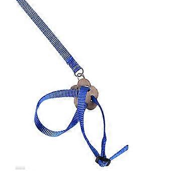 Adjustable Reptile Lizard Parrot Turtle Harness Hauling Cable Rope Pet Leash