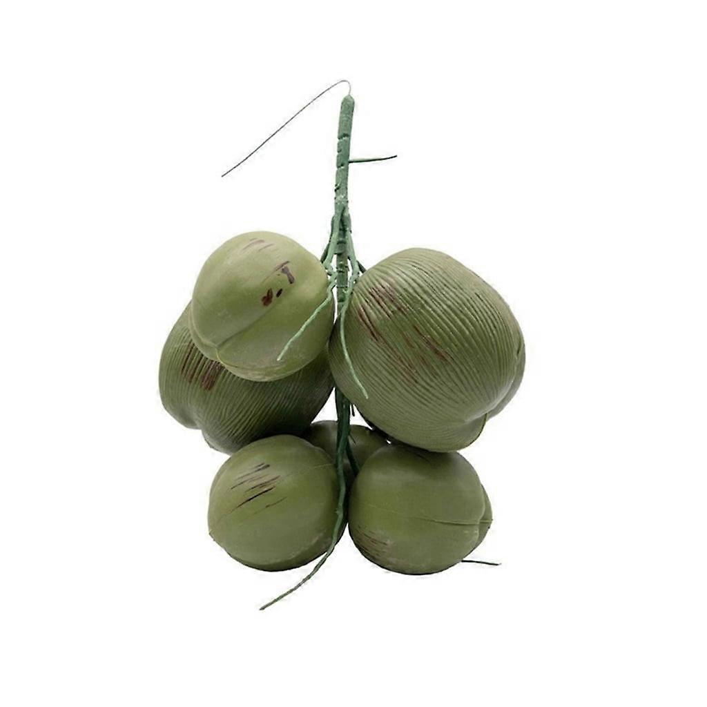 Artificial Coconuts Simulation Coconut Artificial Fruit for Interior Decor