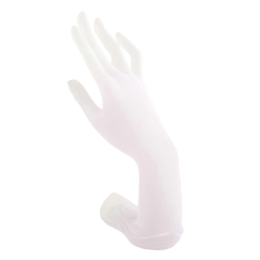 Handdisplayhållare Resinskyltdocka Hand för smyckesdisplayställ