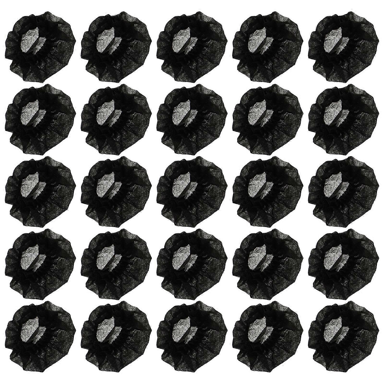 Disposable Microphone Protective Covers Black Material for Microphone 200Pcs