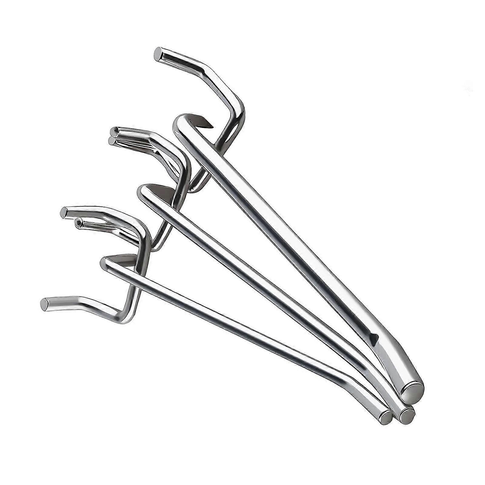 Rustproof Iron Hook For Storage Solution On Pegboards And Racks Multicolor