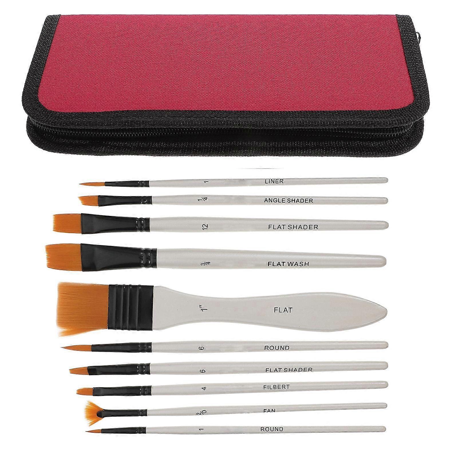 1 Set Multi-function Painting Brushes Multi-use Art Brushes Portable Paintbrushes