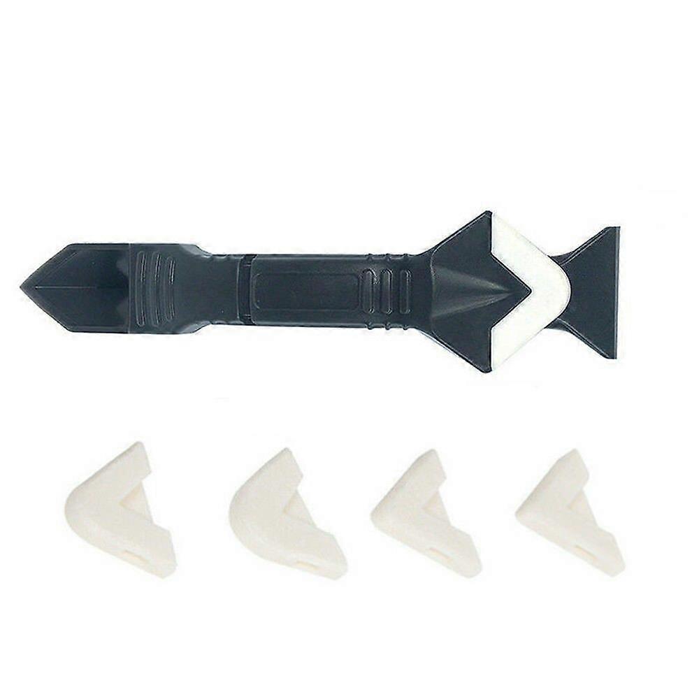 Multi-functional plastic grout scraper/glass and rubber removal scraper/inner corner scraper/cleaning scraper grout tool