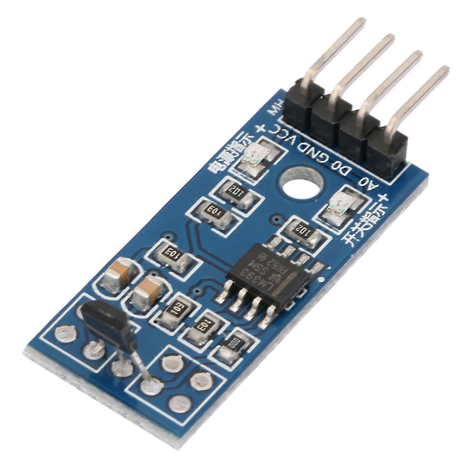 5Pcs 3144E Effect Sensor Switch Speed Counting Sensor Module Magnetic Detector 3.3-5V
