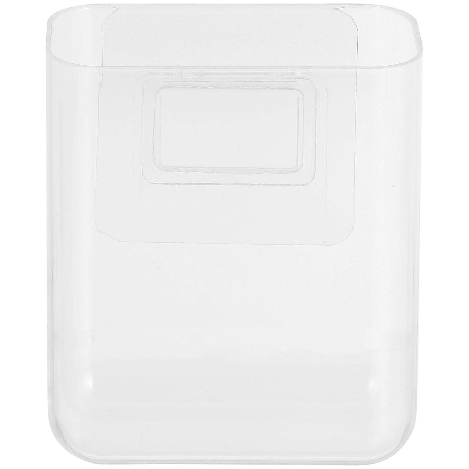 Transparent Ps Storage Box Wall-Mounted Organizer for Storage Use