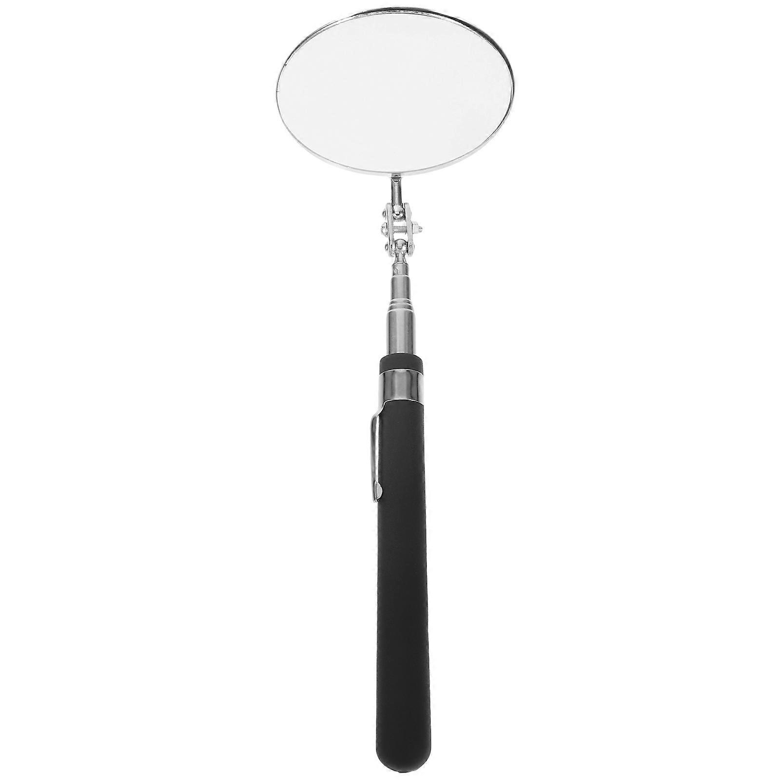 Inspection Mirror Extendable Mirror for Extra Viewing Silver
