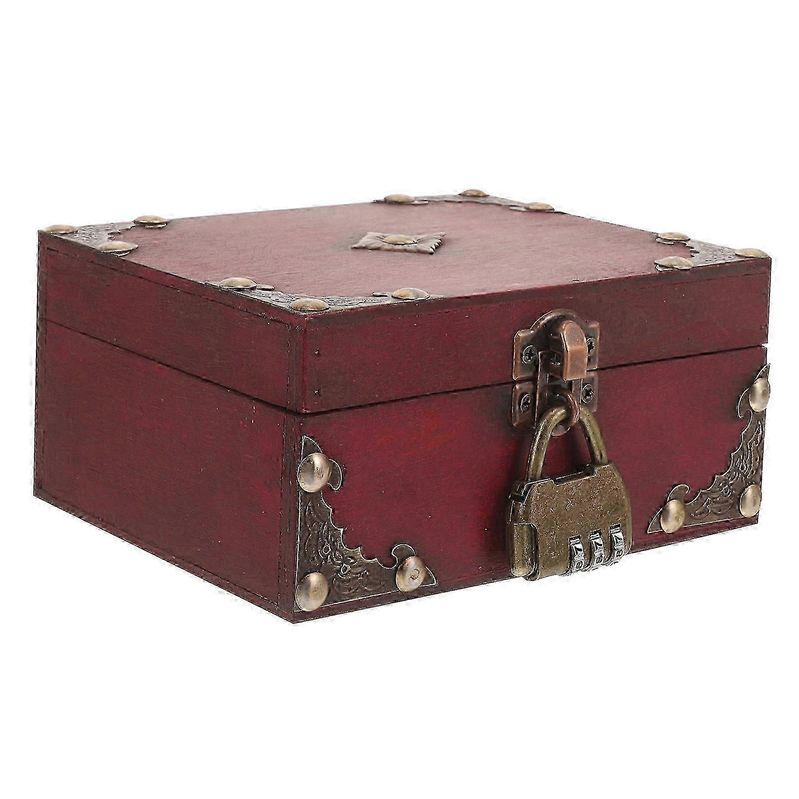 Small Wedding Candy Box for Storage 6Pcs Dark Brown Plastic Party Boxes