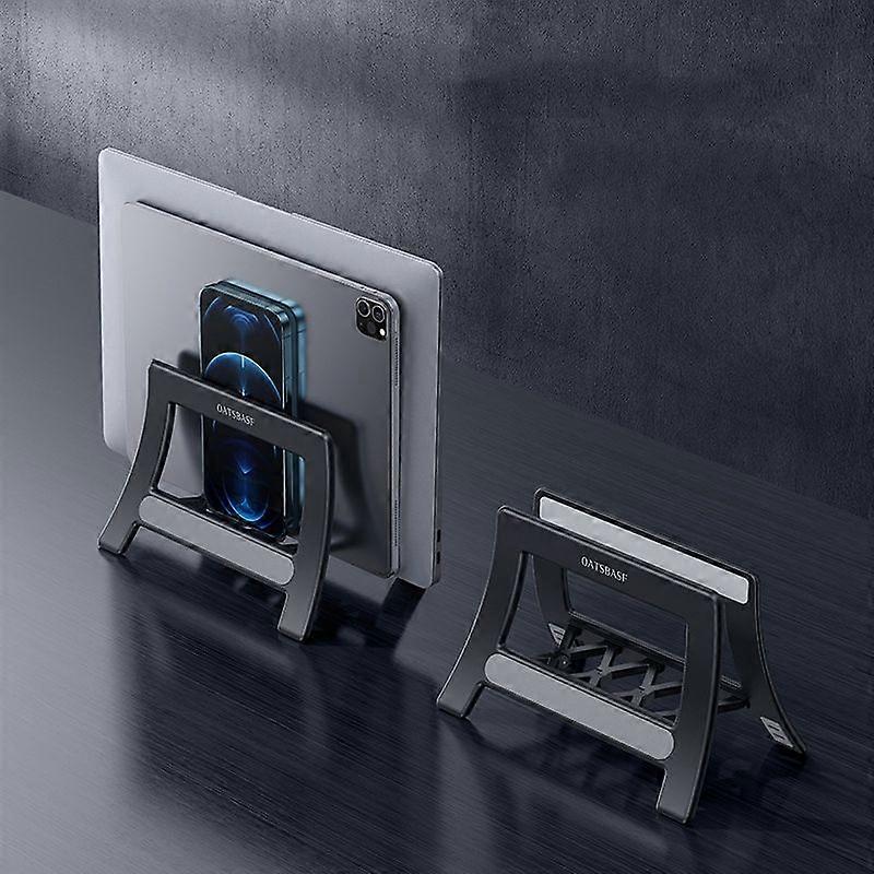 Folding Computer Holder, Colour: Simple Version (Black) Simple Version (Black)