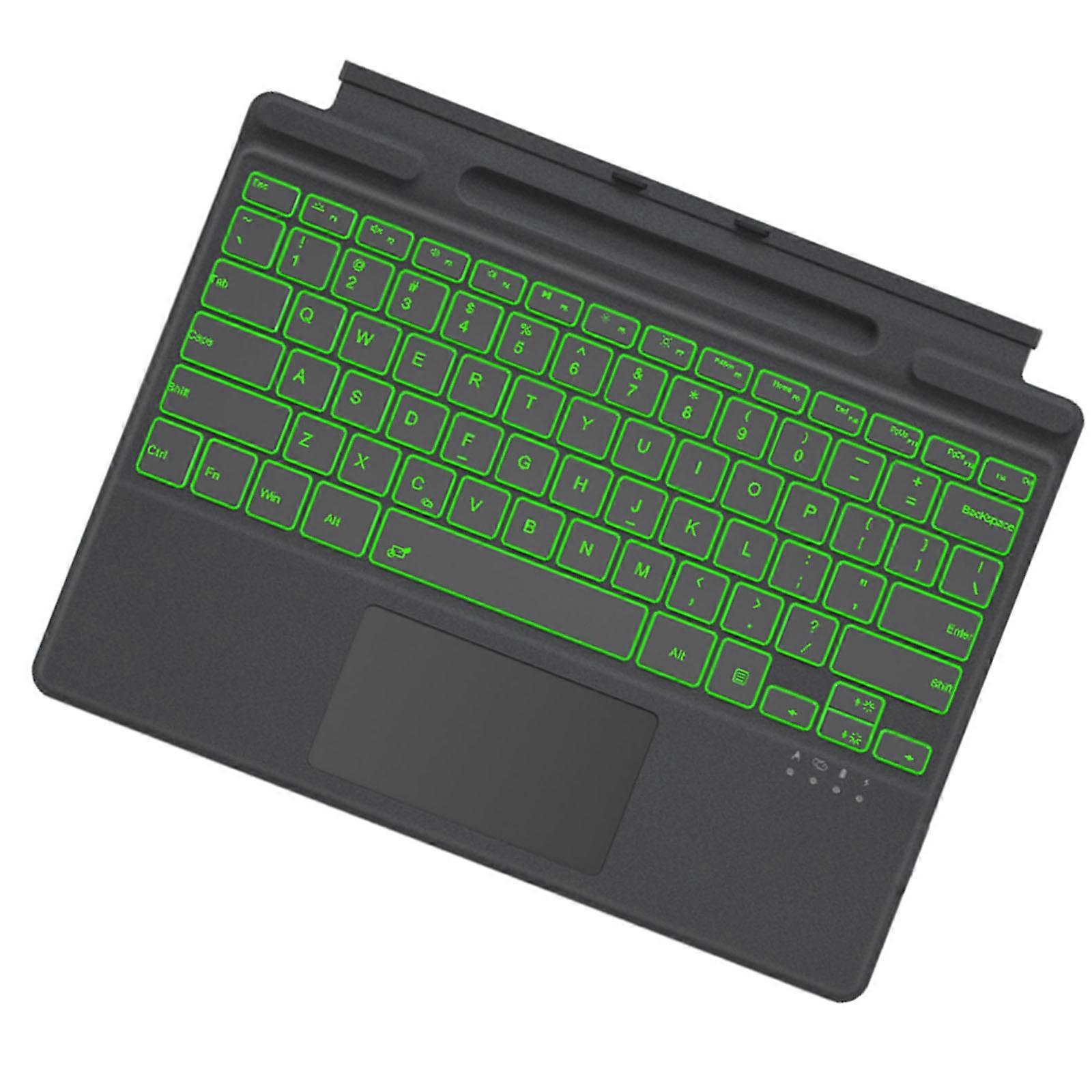 Tastaturi magnetice fără fir Touchpad pentru tablete Surface Pro 8/9 Tastatură tactilă compatibilă Bluetooth Gri