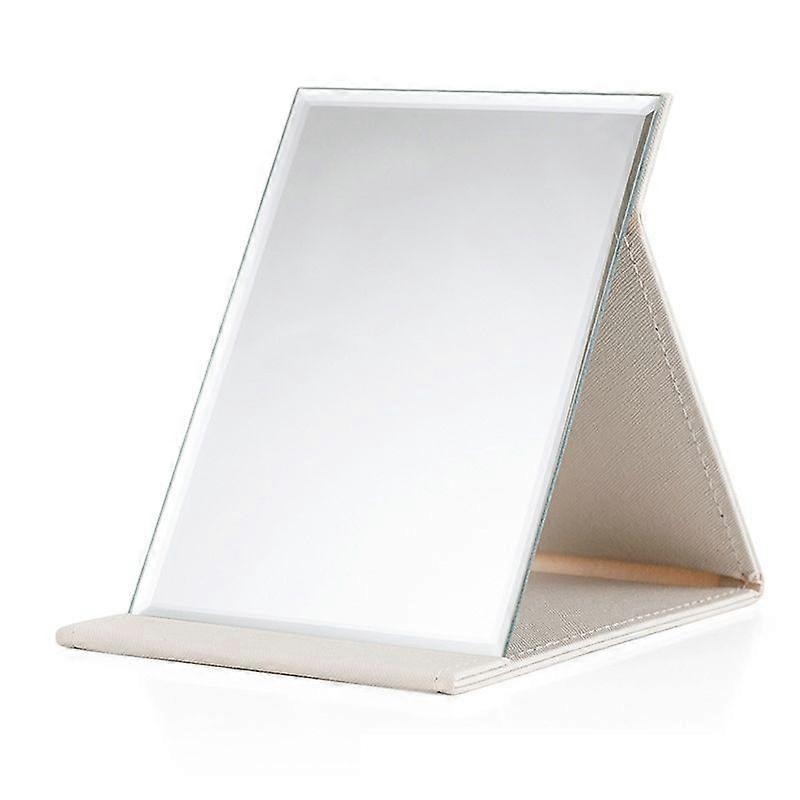 3 PCS Folding Makeup Mirror ,Size: Extra Large (White)