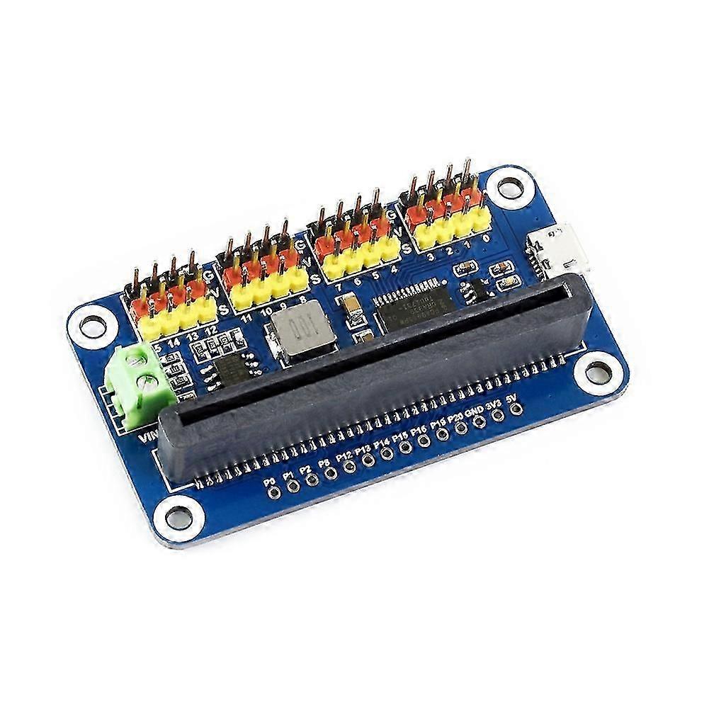 Servo Driver for Micro:Bit 16-Channel Servo Driver Controller Expansion Board I2C Interface for Robot Accessories