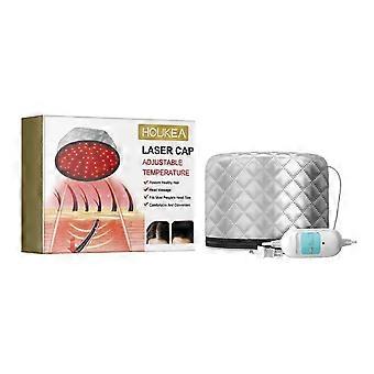 Electric Heating Cap for Hair Repair & Scalp Massage - Deep Conditioning, Damage Restoration, Thicker & Smoother Hair, Adjustable & Comfortable Fit