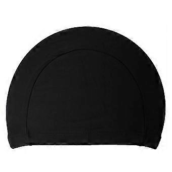 Free Size Stoff schützen Ohren Lange Haare Sport Siwm Pool Badekappe Hut Sporty Ultradünne Badekappen Für Erwachsene Männer Frauen