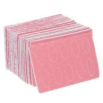 200pcs Nail Cuticle Pusher Sandpaper: Self-Adhesive Cuticle Pusher Sandpaper for Slanted Heads - Grit Sheets for Manicure Prep Nail Art and Salon Use