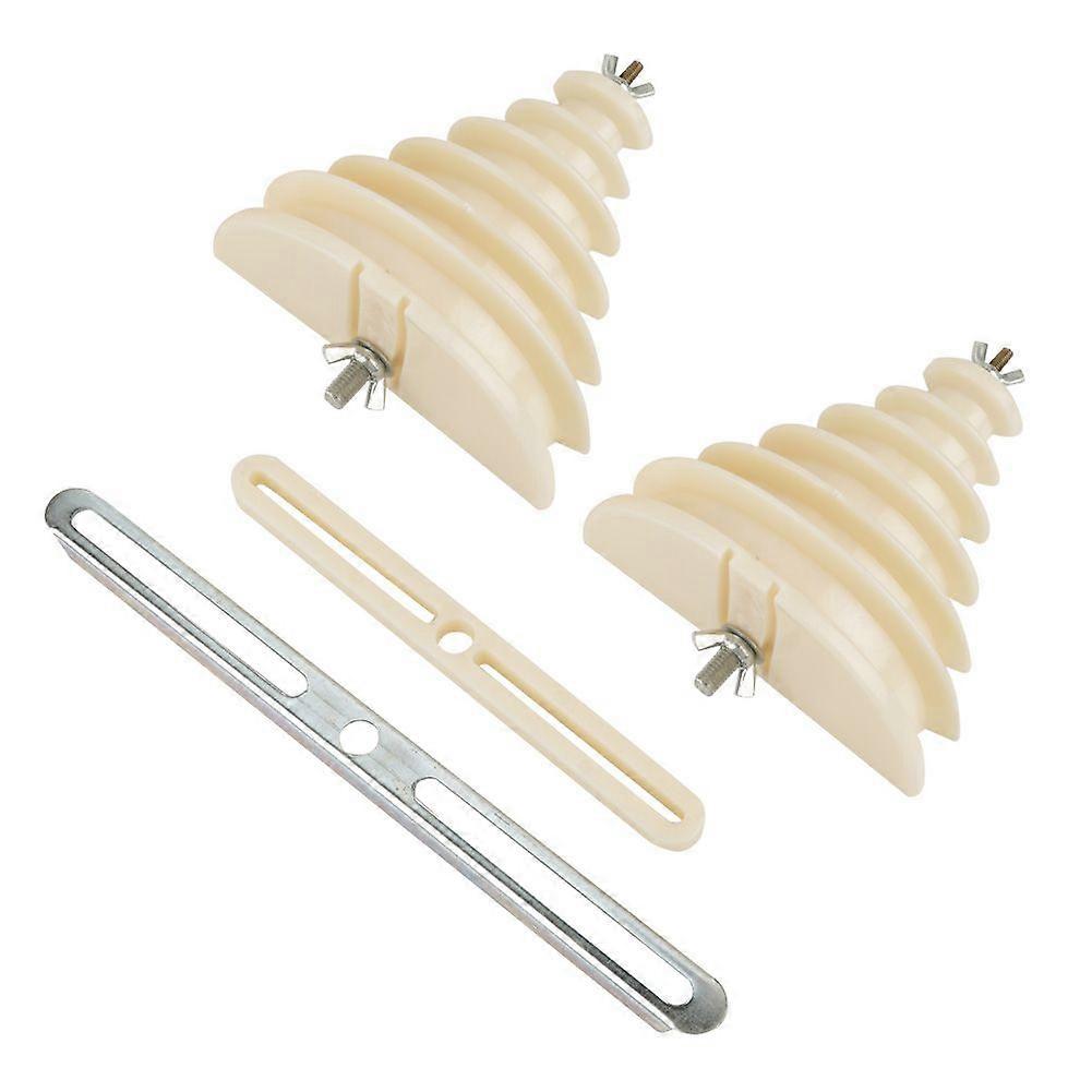 Beige Electrical Machine Plastic Single Phase 6 Layers Coil Wire Winding Mold