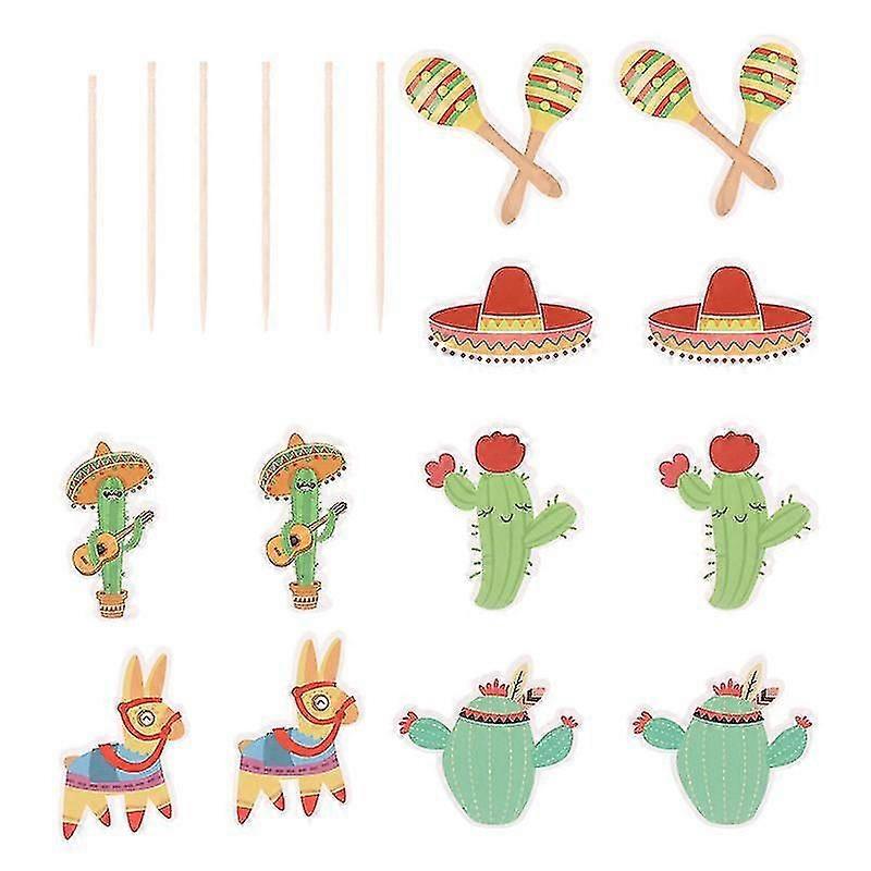 30pcs cake decorations , Carnival Cake Decor
