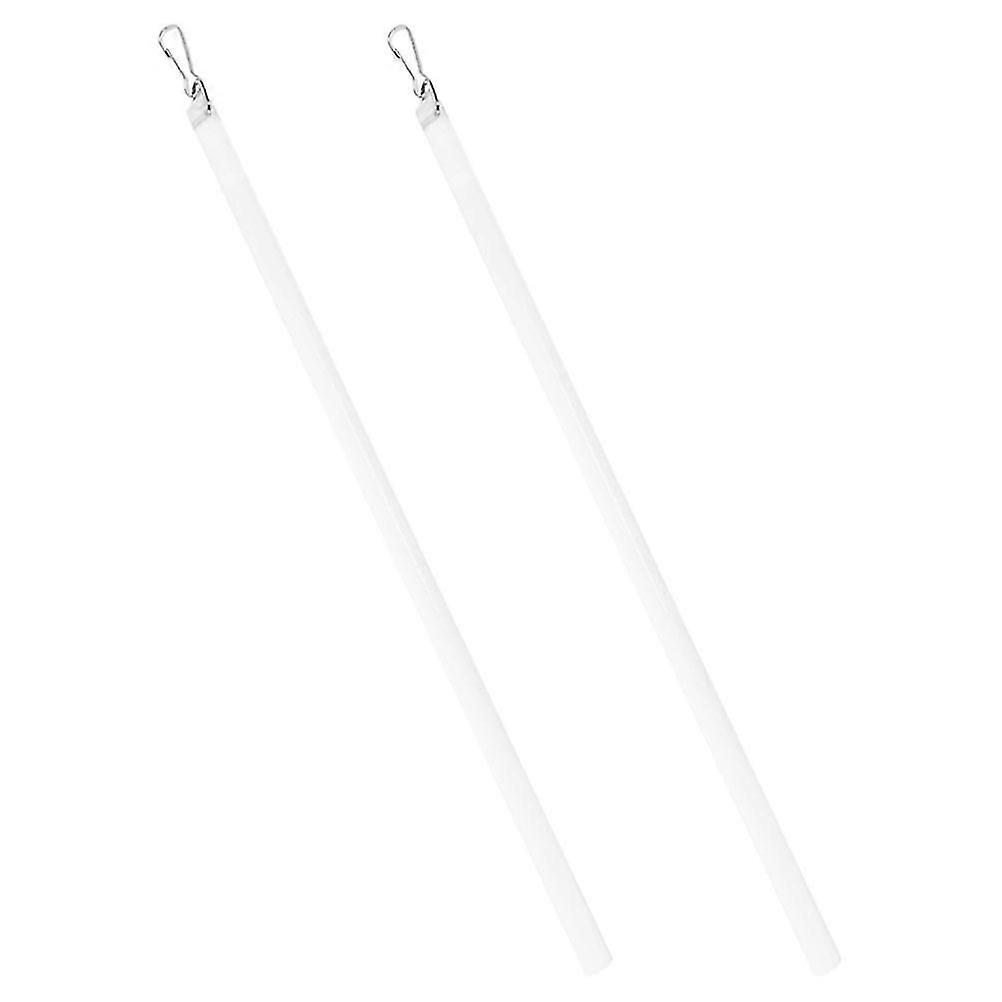 Acrylic Curtain Pull Wand with Hook, 4-Pack for Blinds and Drapes