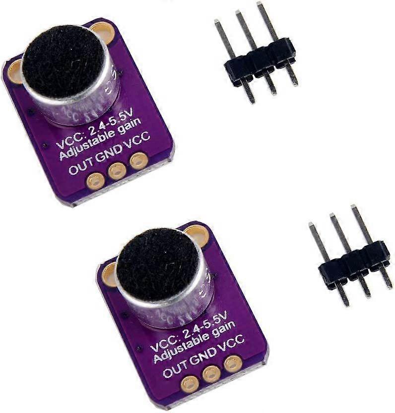 Adjustable Microphone Amplifier GY-MAX4466 Breakout Sensor 2 pcs