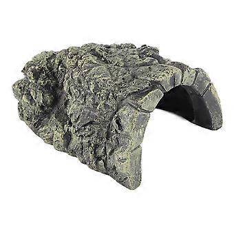 Grotte de cachette pour poissons, acquario, tortue, rettile, se prassant, decorazione d'habitat (grande taille)