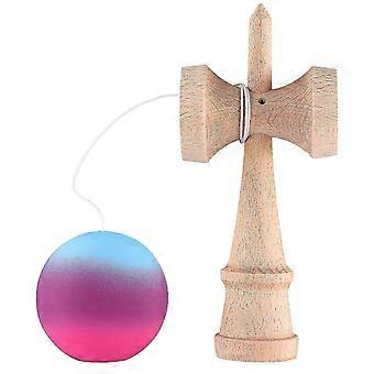 Wooden Kendama Educational Toys Balance Skills Indoor Outdoor Parties Ball Diameter 6cm 1Pack [MI]