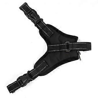 Medium Dog Harness Saddle Style Movement Black