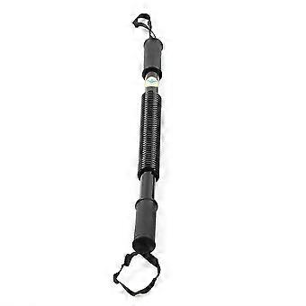 Arm Power Exerciser Spring Forearm Strength Muscle Trainer Chest Expander Gym EquipmentBlack 20KG