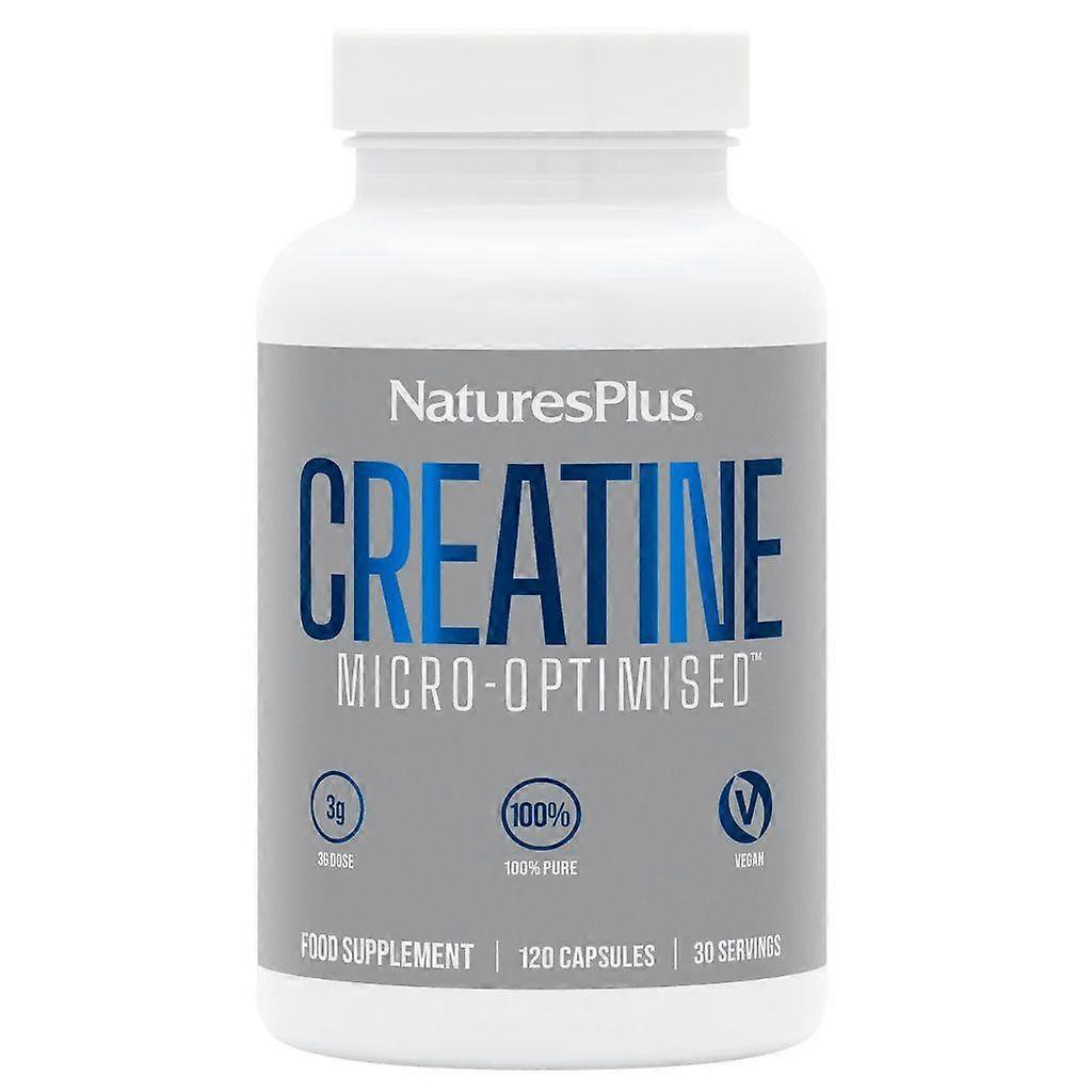 NaturesPlus Creatine Micro-Optimised Capsules 120