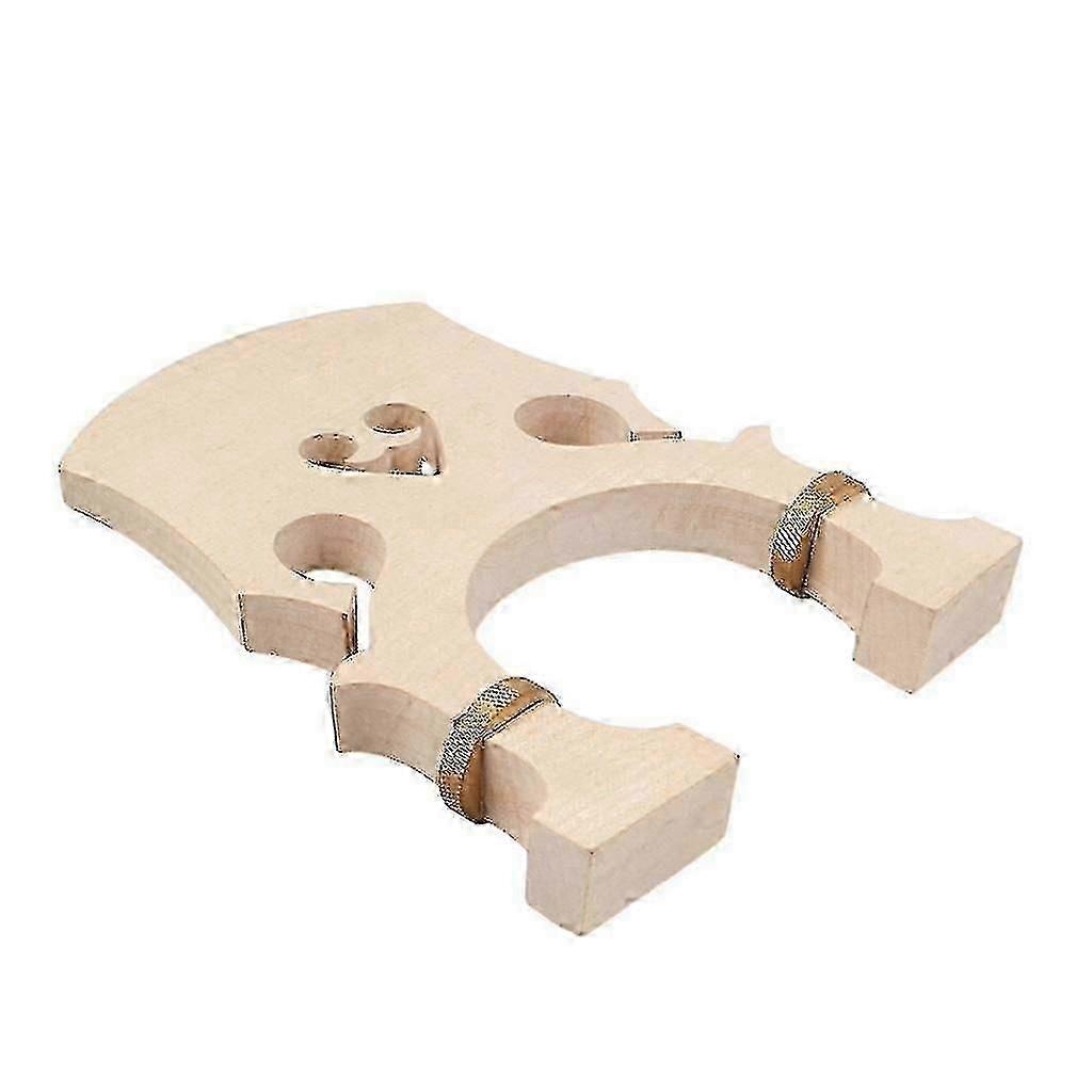 Double Bass Bridge 4/4 Size Adjustable Maple Wood