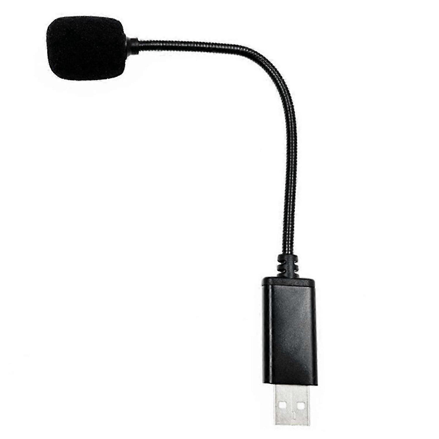 USB Microphone Adjustable Mini MIC Anti-Noise for Laptop/PC Computer