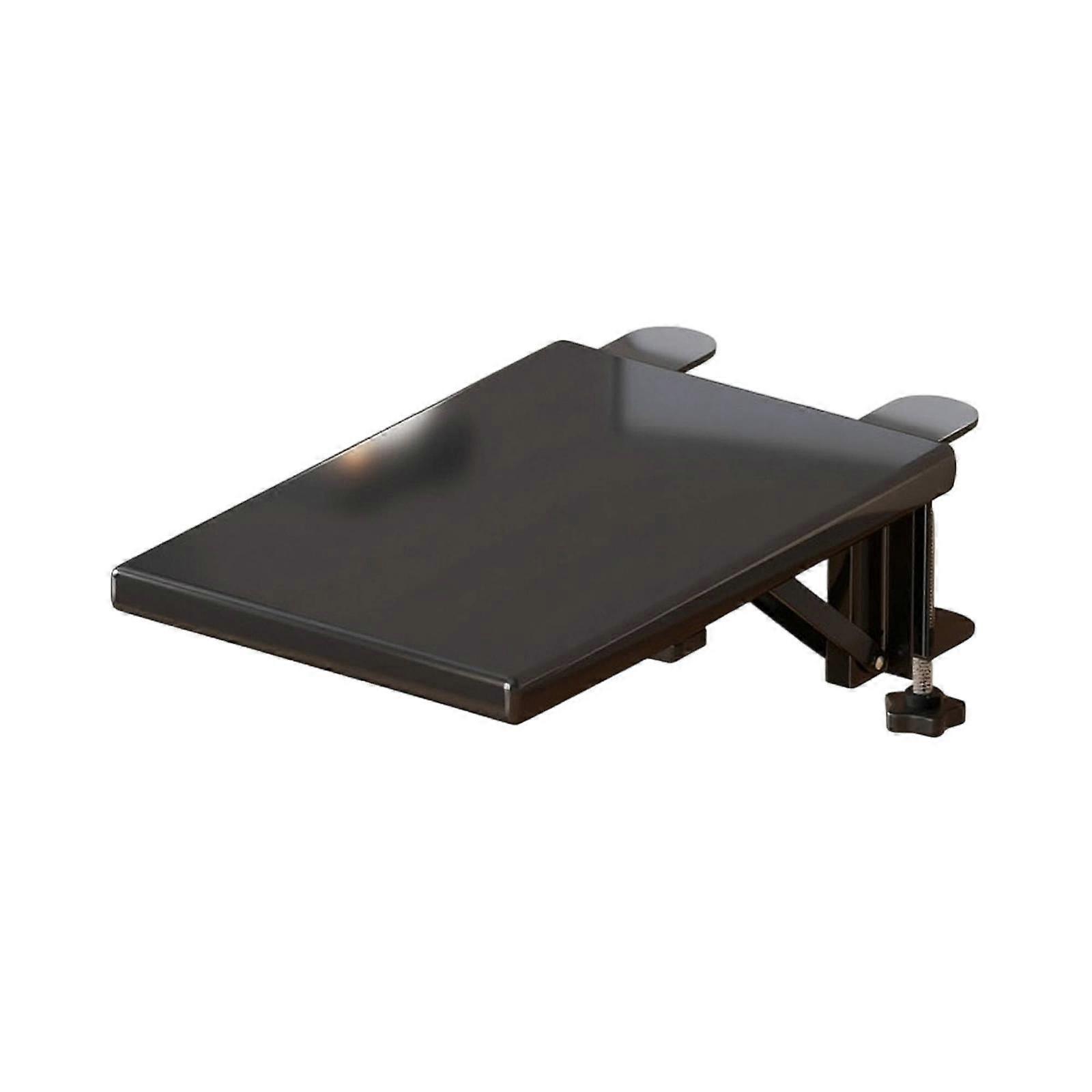 Desk Armrest Bracket Foldable Armrest with Clamp Padded Desk Elbow Support for