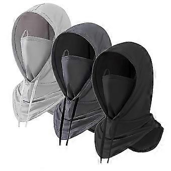 3 Pack Summer Balaclava Hood Face Cover for Motorcycle Cycling Fishing