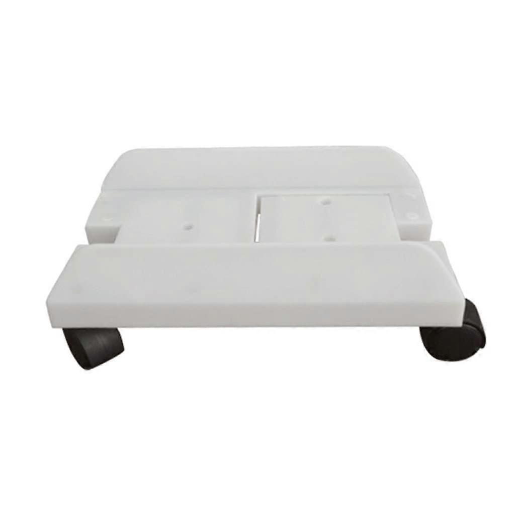 Adjustable Rolling CPU Stand with Lockable Wheels, HeavyDuty Computer Tower Floor Holder, Universal Fit