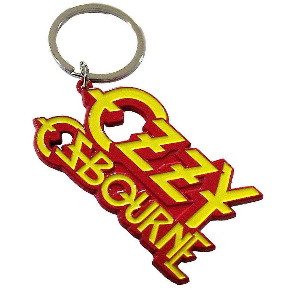 Ozzy Osbourne Stacked Logo Keyring Keychain