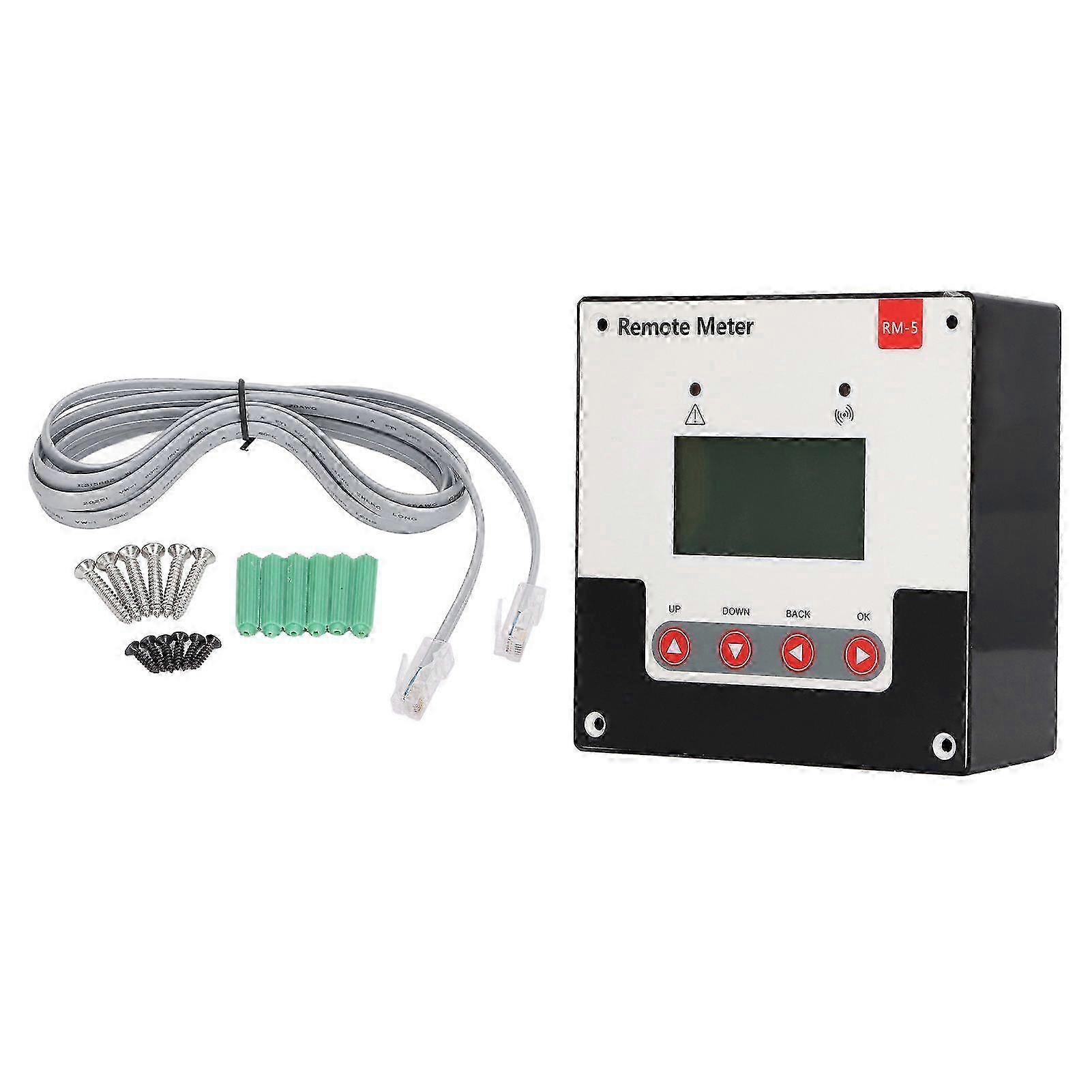 Solar Controller LCD Display Module Clear Real Time Data Display Solar Controller LCD 12V
