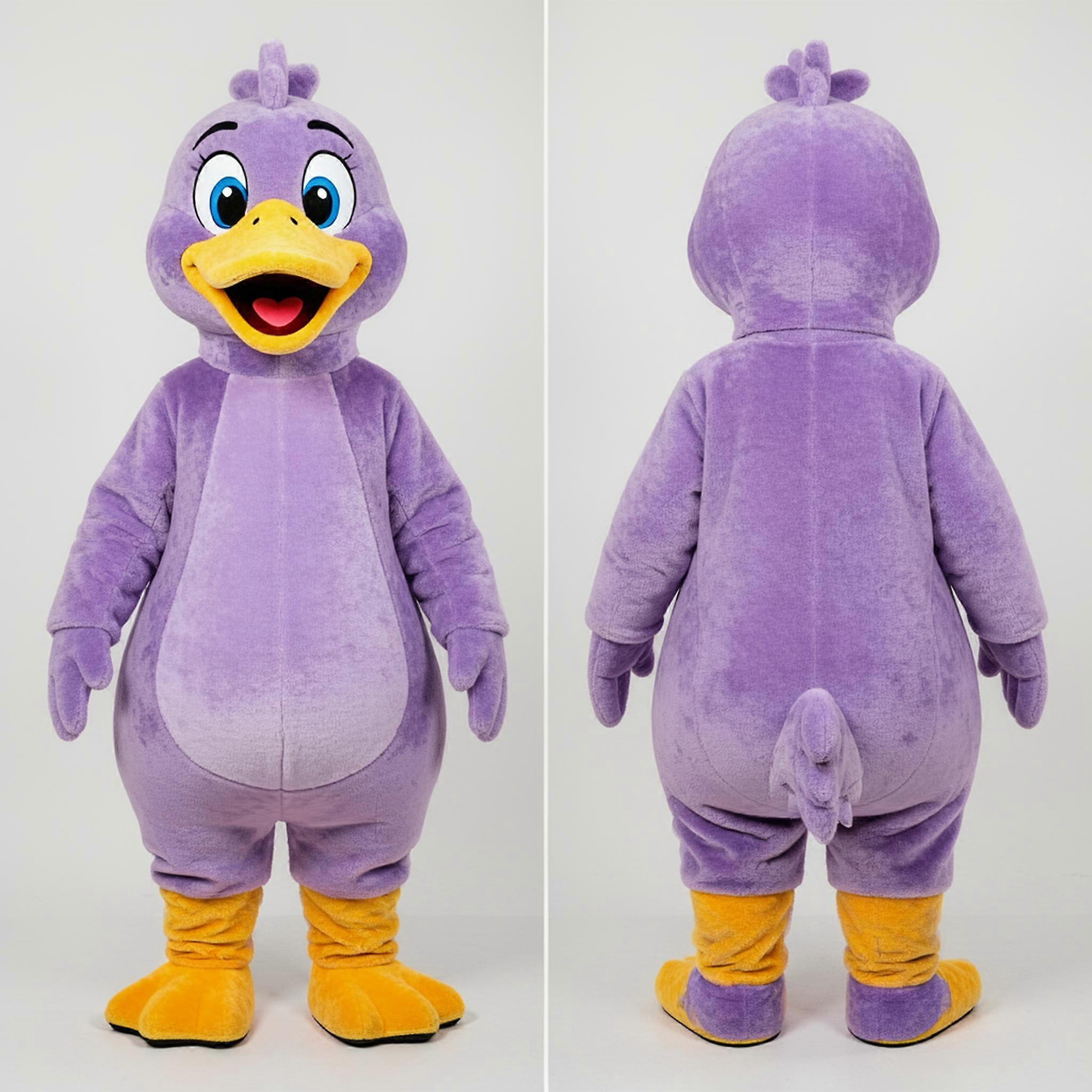 MASTICOT Lavender Soft Contour Geese Mascot