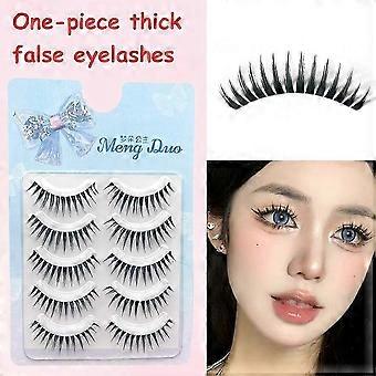 One/piece Thick False Eyelashes Three/dimensional Look Long/lasting- G9Z0