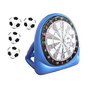 Giant Inflatable Soccer Target Board for Adults Family Backyard Games, Foldable with 4 Soccer Balls, 59x43x59 Inches