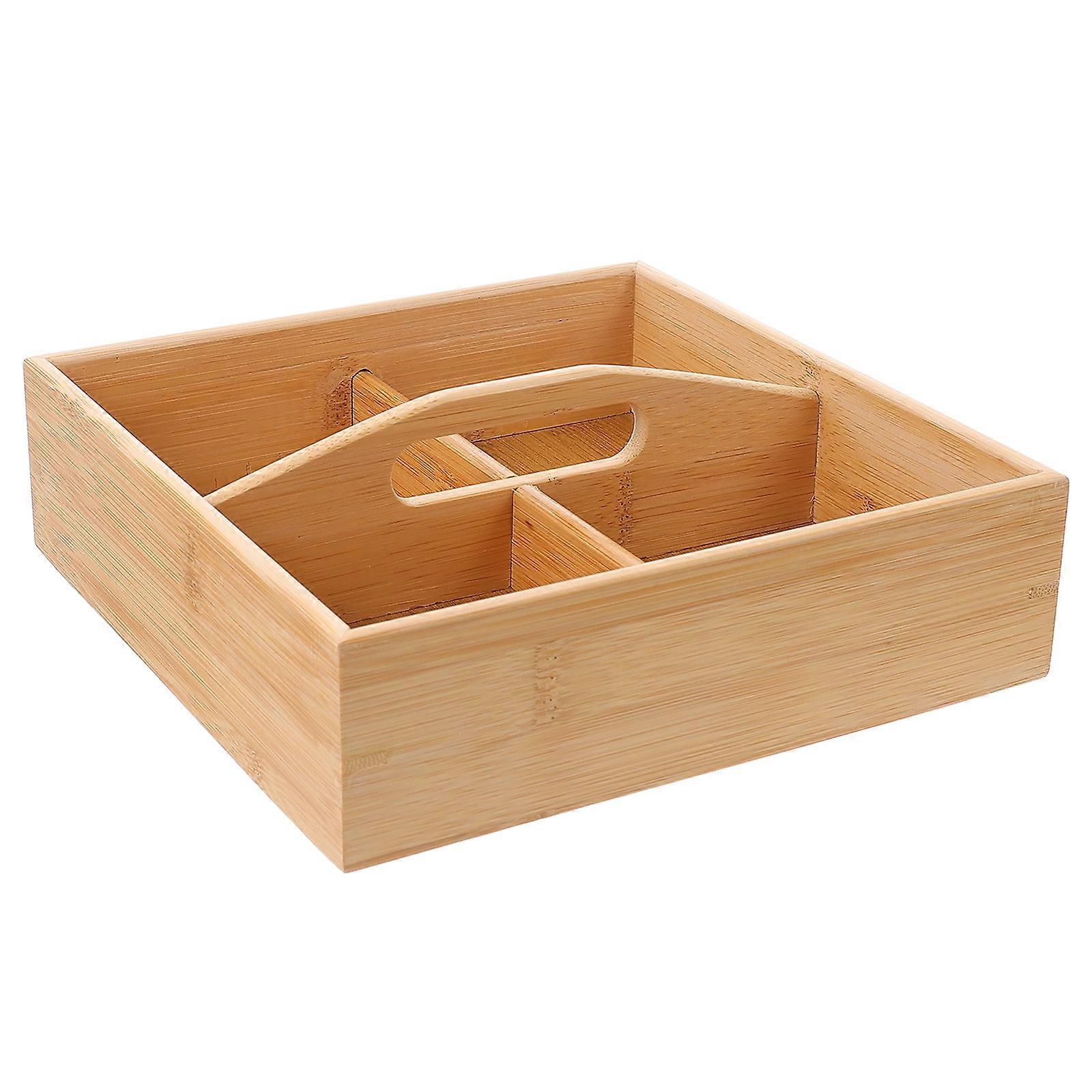 Zero Snack Fruit Bamboo Dried Fruit Box for Party Use