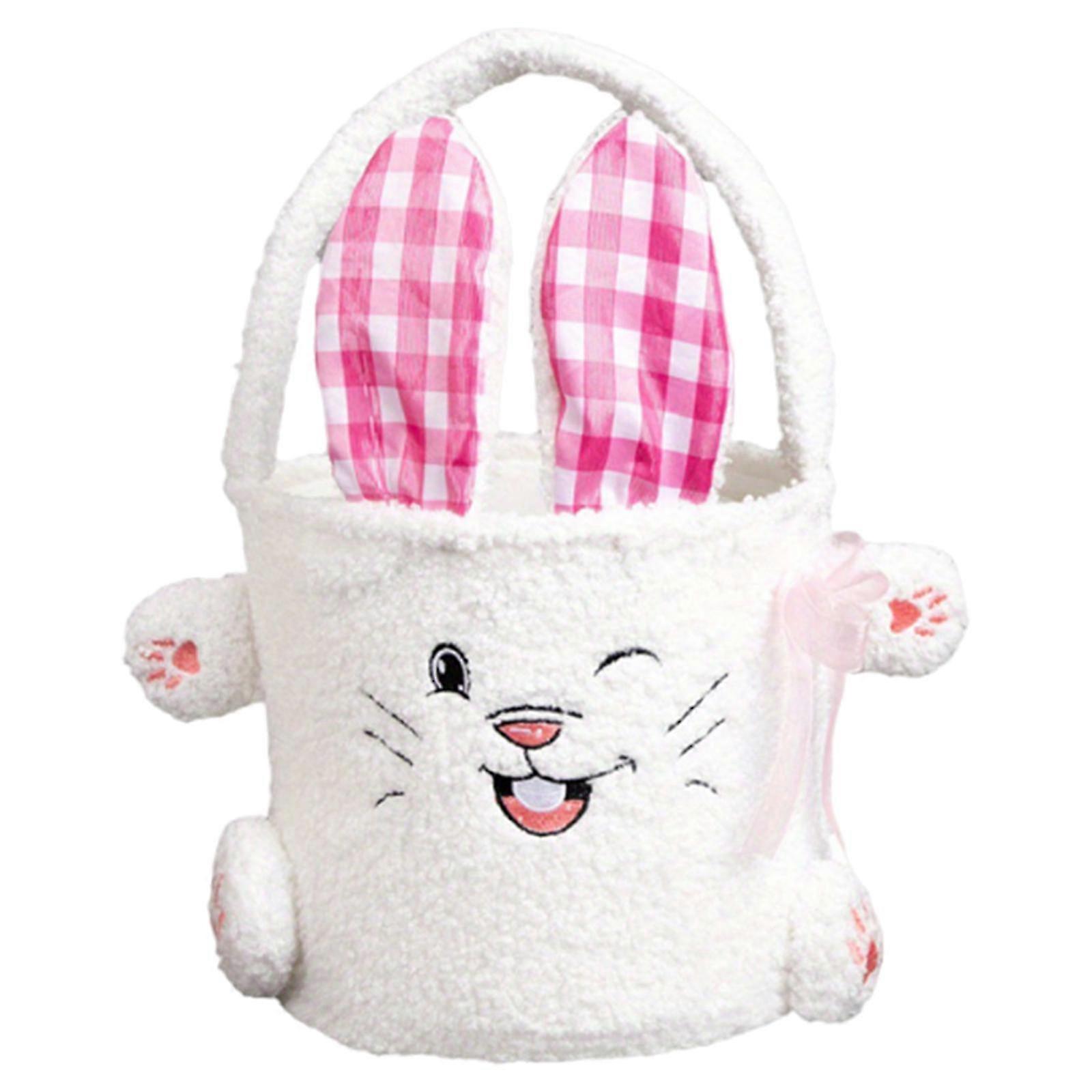 Portable Plush Bunny Easter Bag