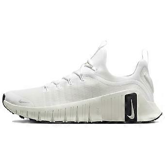 Nike Free Metcon 6 Rutschfeste, leichte Low-Top-Trainingsschuhe für Damen, Weiß, FZ1695-101